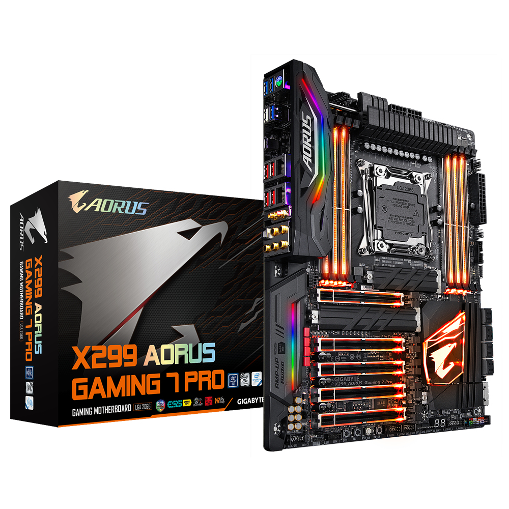 "X299 AORUS GAMING 7G" GIGABYTE