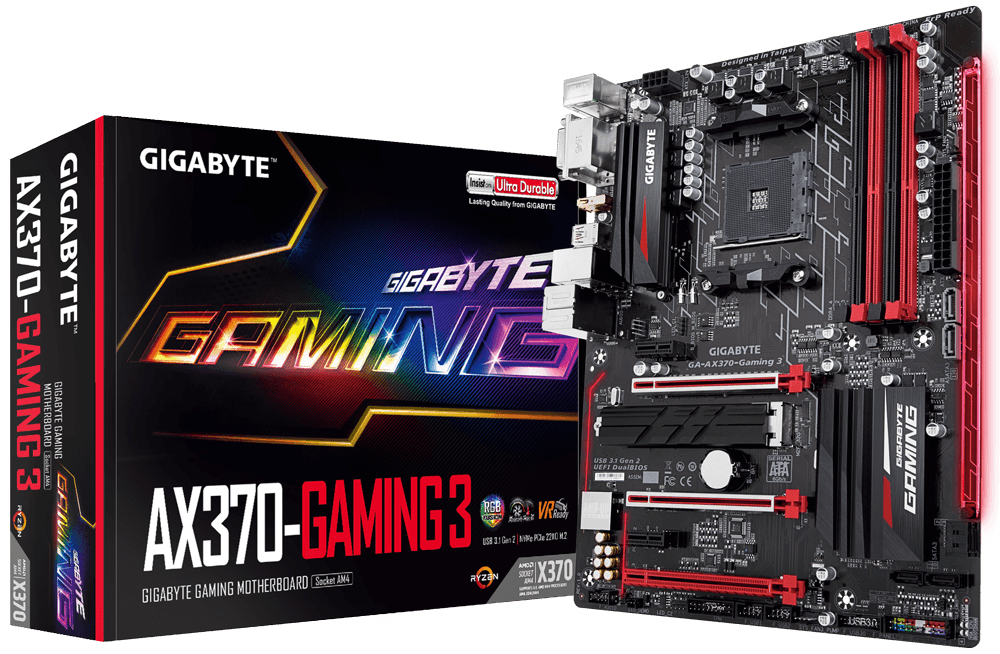 "GA-AX370-GAMING 3" GIGABYTE
