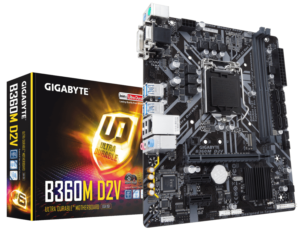 "B360M D2V" GIGABYTE