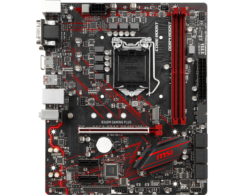 "B360M GAMING PLUS" MSI