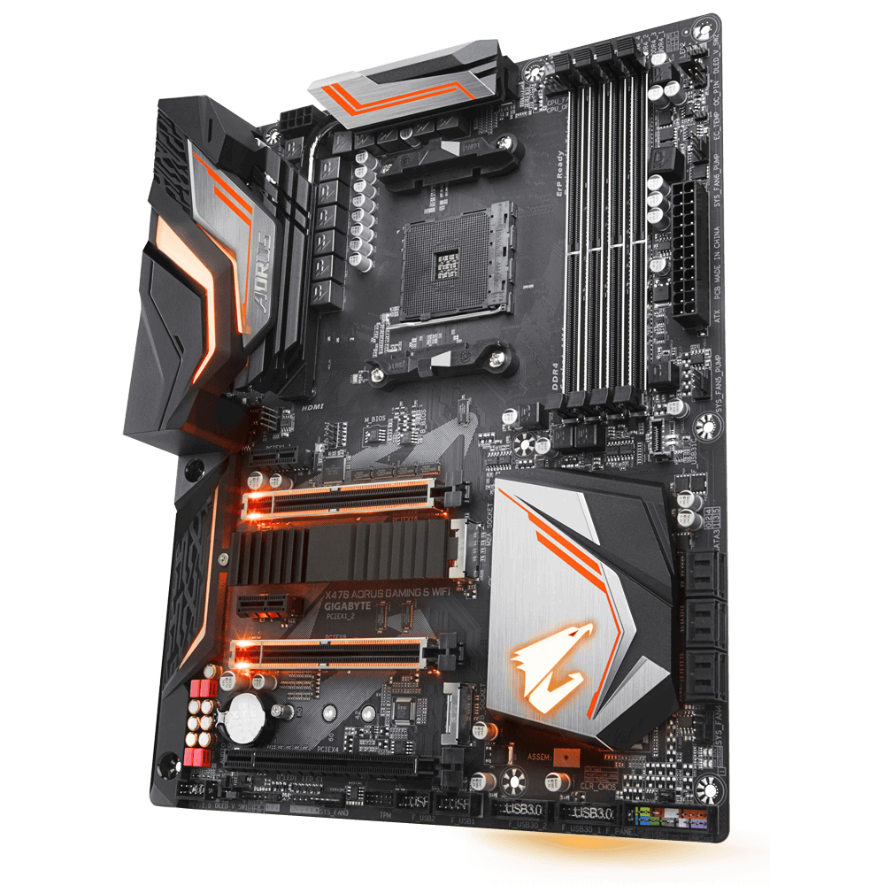 "X470 AORUS GAMING 5 WIFI" GIGABYTE