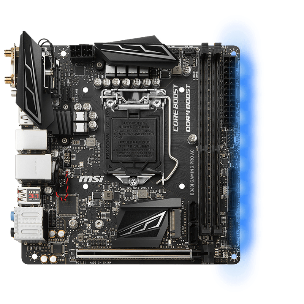 "B360I GAMING PRO AC" MSI