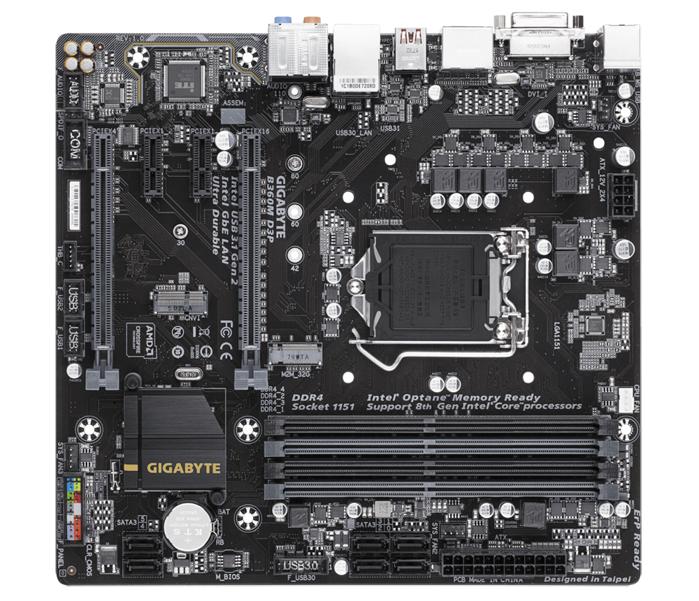 "B360M D3P" GIGABYTE