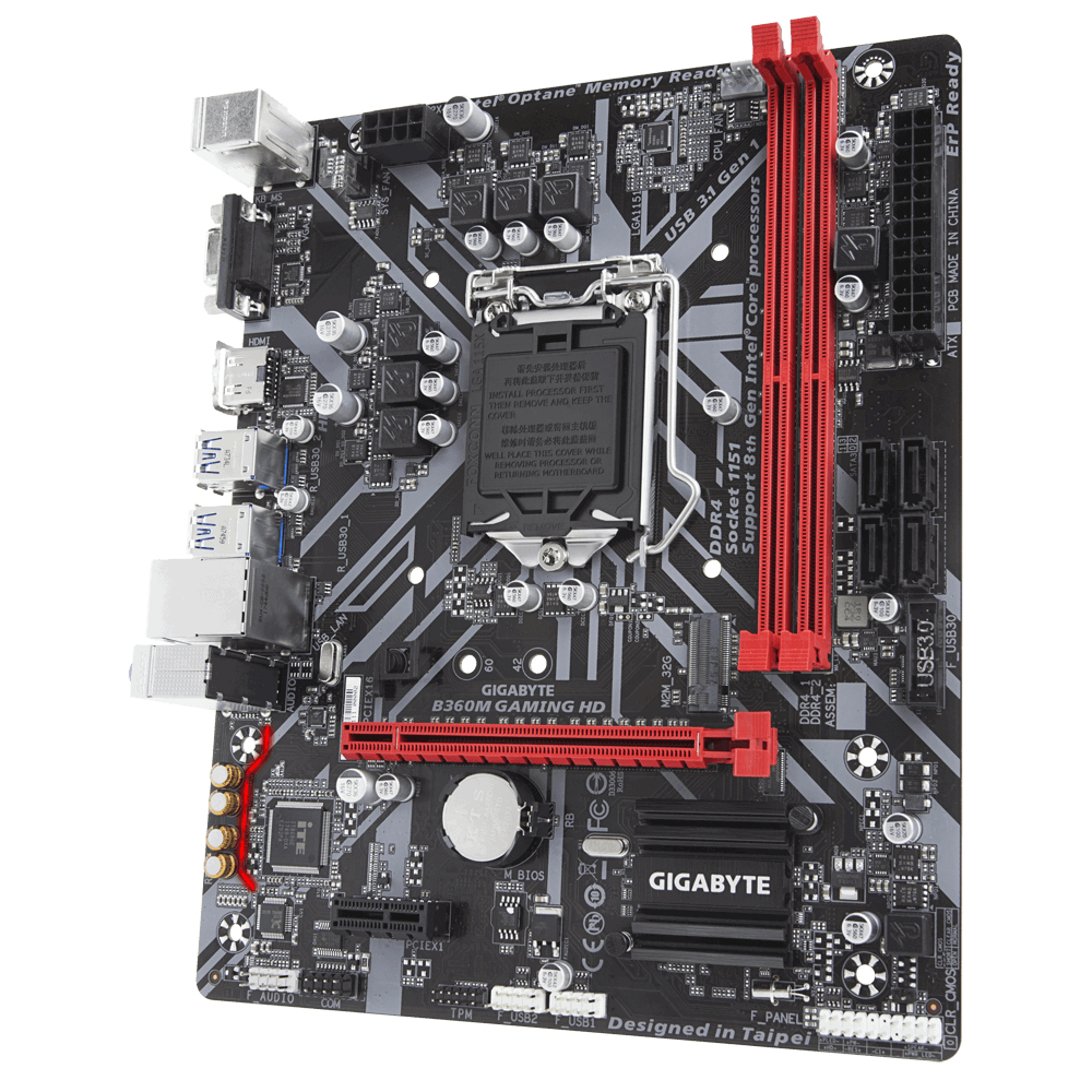 "B360M GAMING HD" GIGABYTE