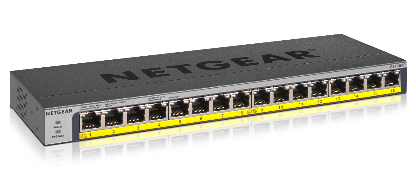 GS116PP-100EUS NETGEAR