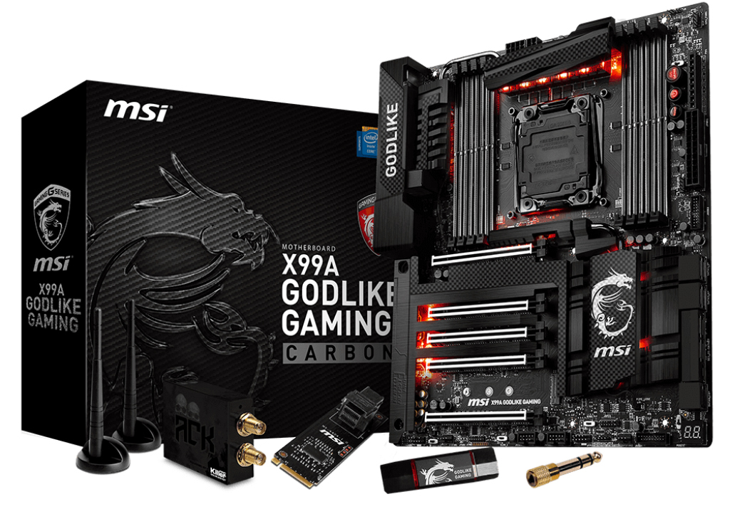 "X99A GODLIKE GAMING CARBON" MSI