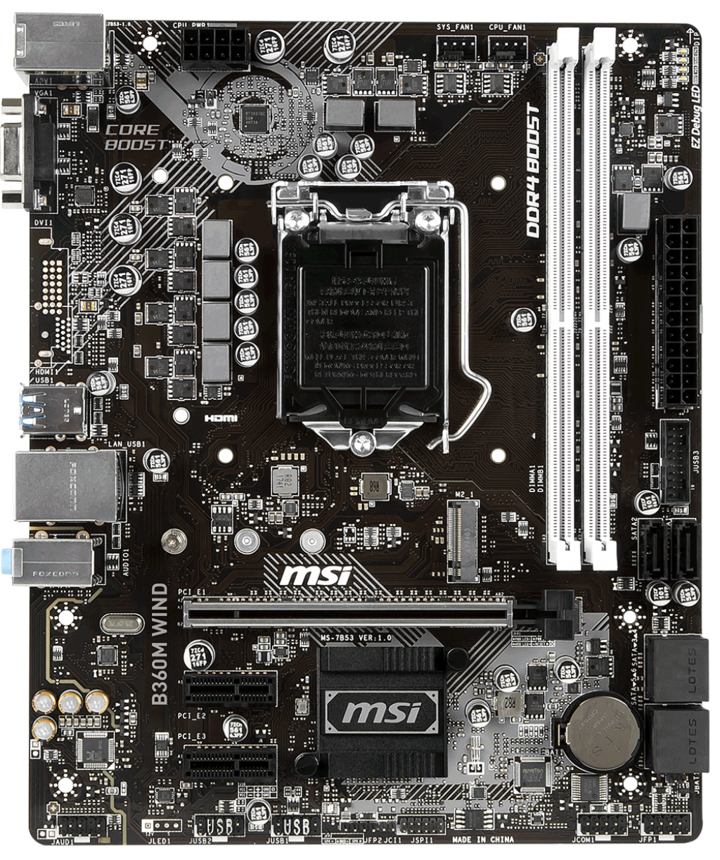 "B360M WIND" MSI