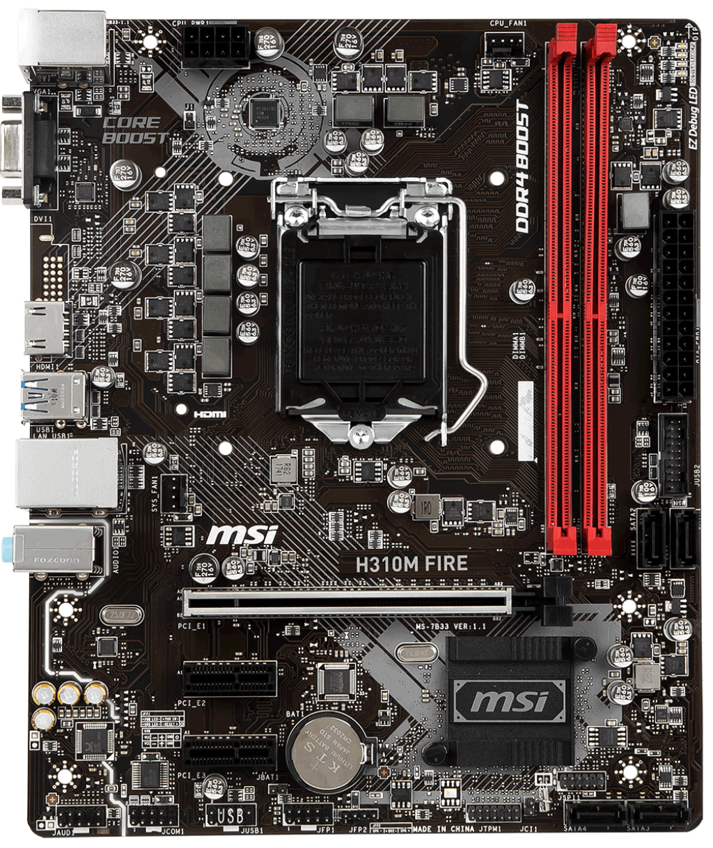 "H310M FIRE" MSI