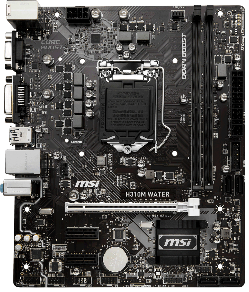 "H310M WATER" MSI