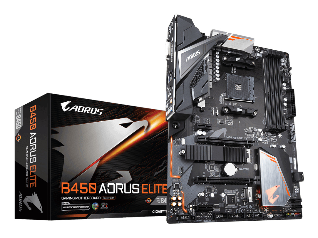 "B450 AORUS ELITE" GIGABYTE