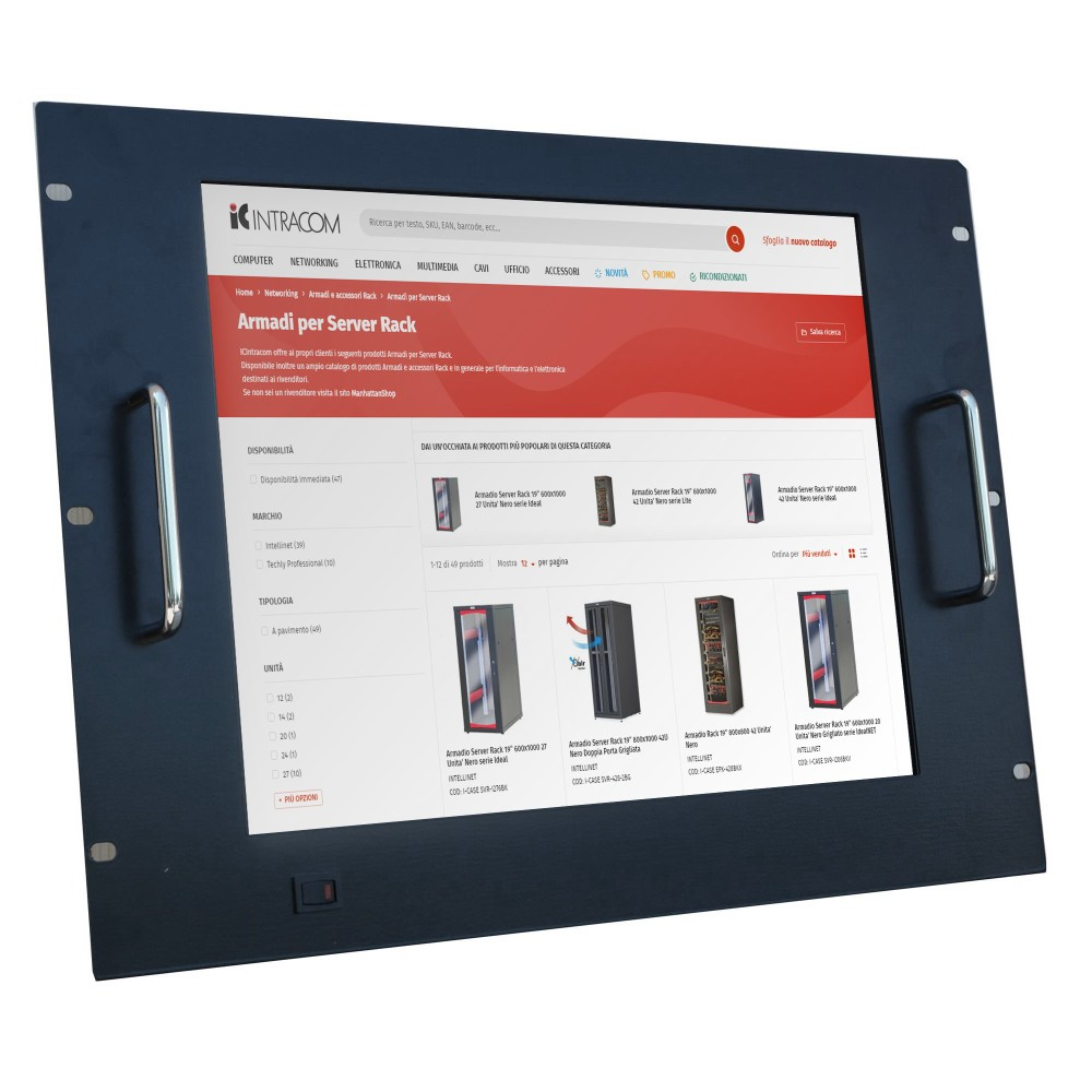 "I-CASE MONI-LCD" Techly