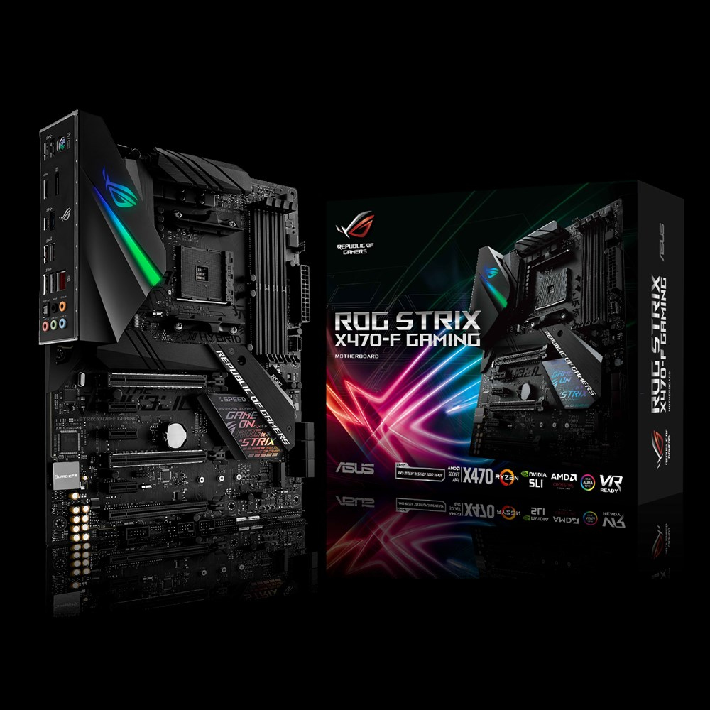 "STRIX X470-F GAMING" ASUS