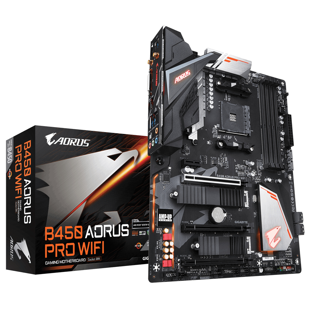 "B450 AORUS PRO WIFI" GIGABYTE