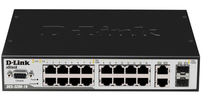 DES-3200-18/T D-Link