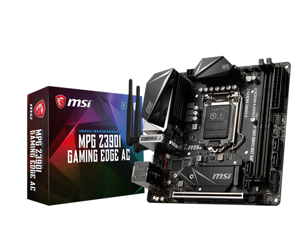 "MPG Z390I GAMING EDGE AC" MSI