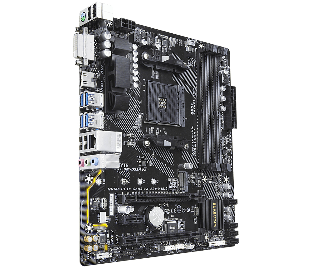 "GA-AB350M-DS3H V2" GIGABYTE