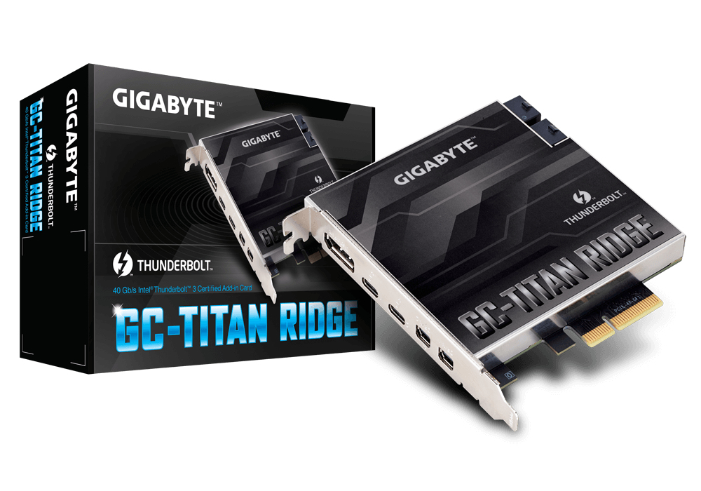 "GC-TITAN RIDGE" GIGABYTE