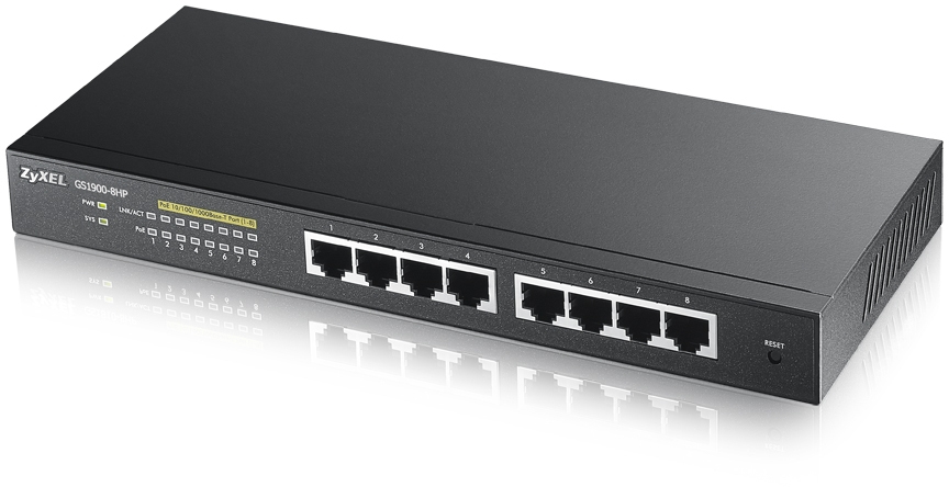 GS1900-8HP-GB0102F Zyxel