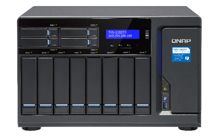 "TVS-1282T3-I7-32G + 8X ST4000VN008" QNAP