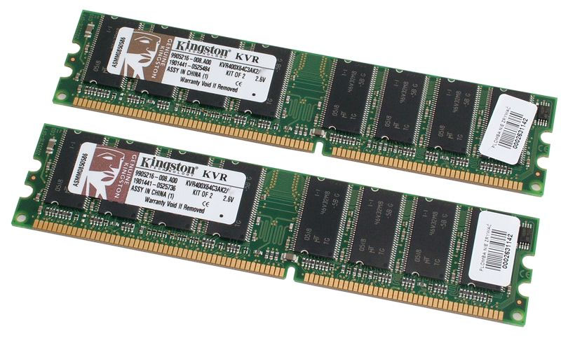 KVR400X64C3AK2/256 Kingston Technology
