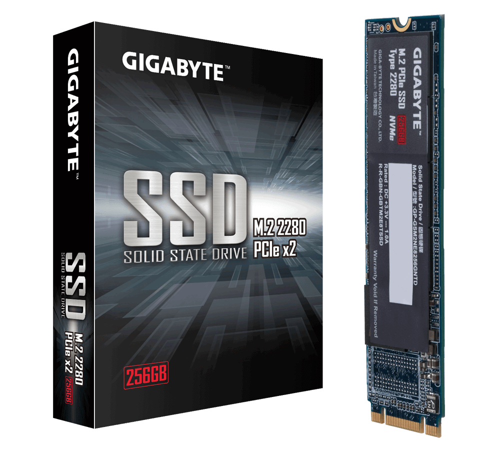 "GP-GSM2NE8256GNTD M2PCIE_256" GIGABYTE