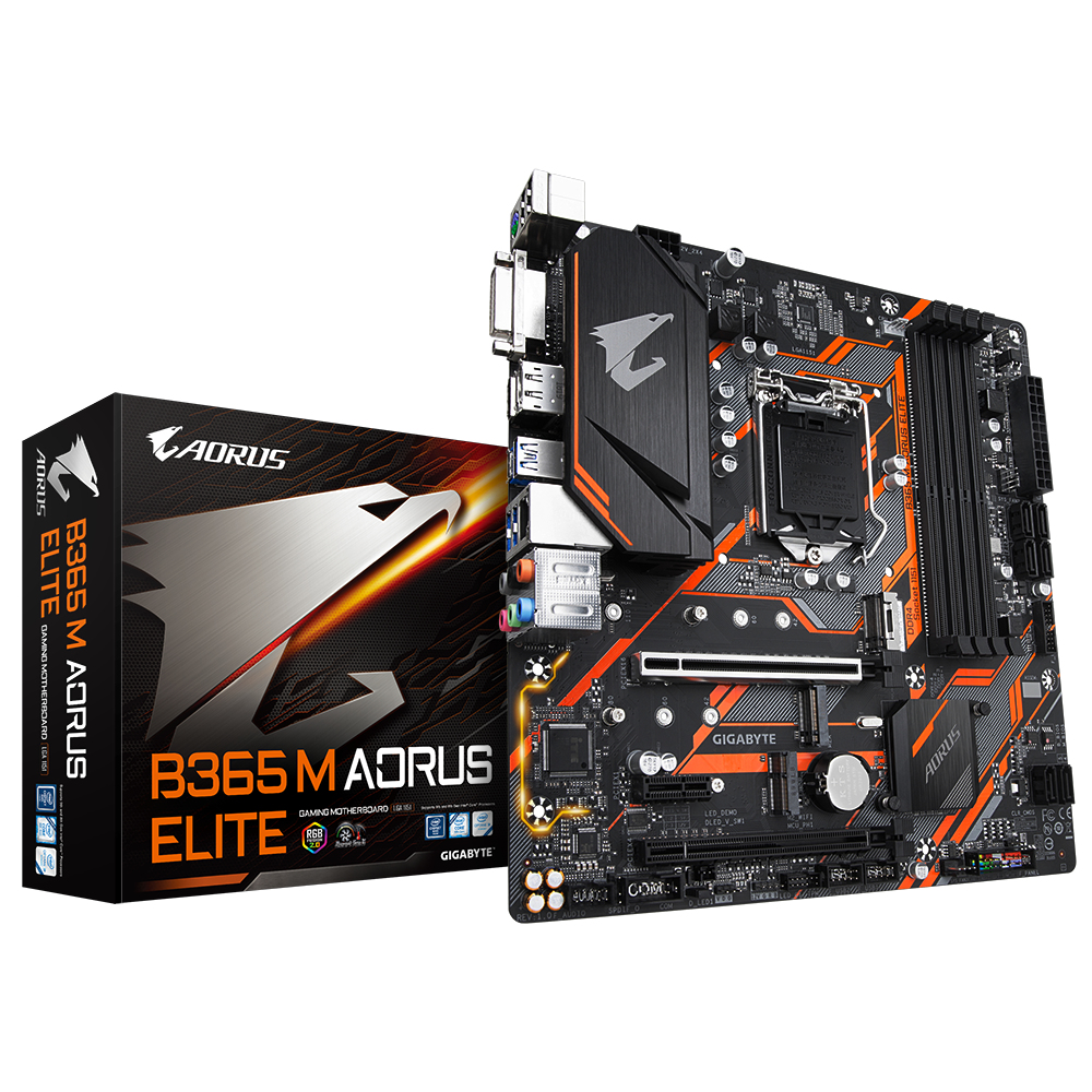 "B365 M AORUS ELITE" GIGABYTE