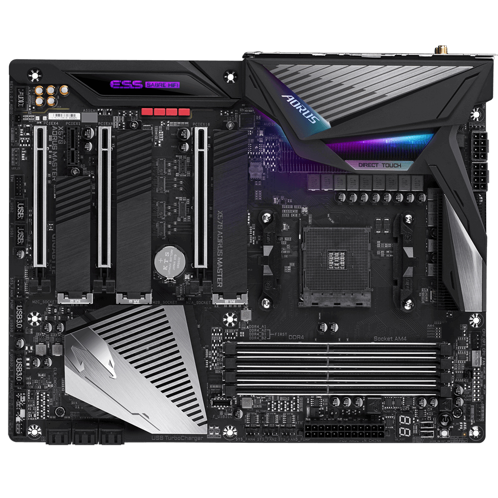 "X570 AORUS MASTER" GIGABYTE