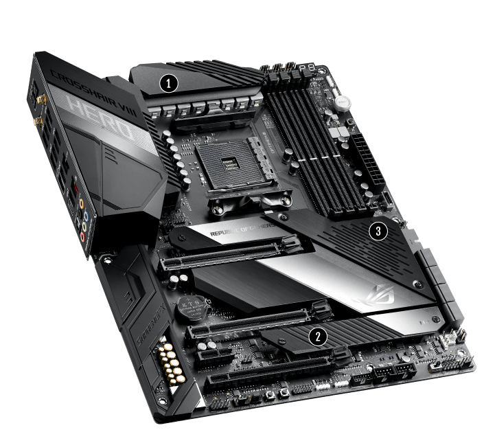"ROG CROSSHAIR VIII HERO" ASUS