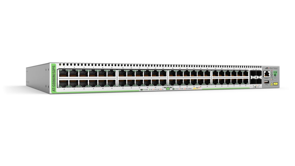 AT-GS980M/52PS-10 Allied Telesis