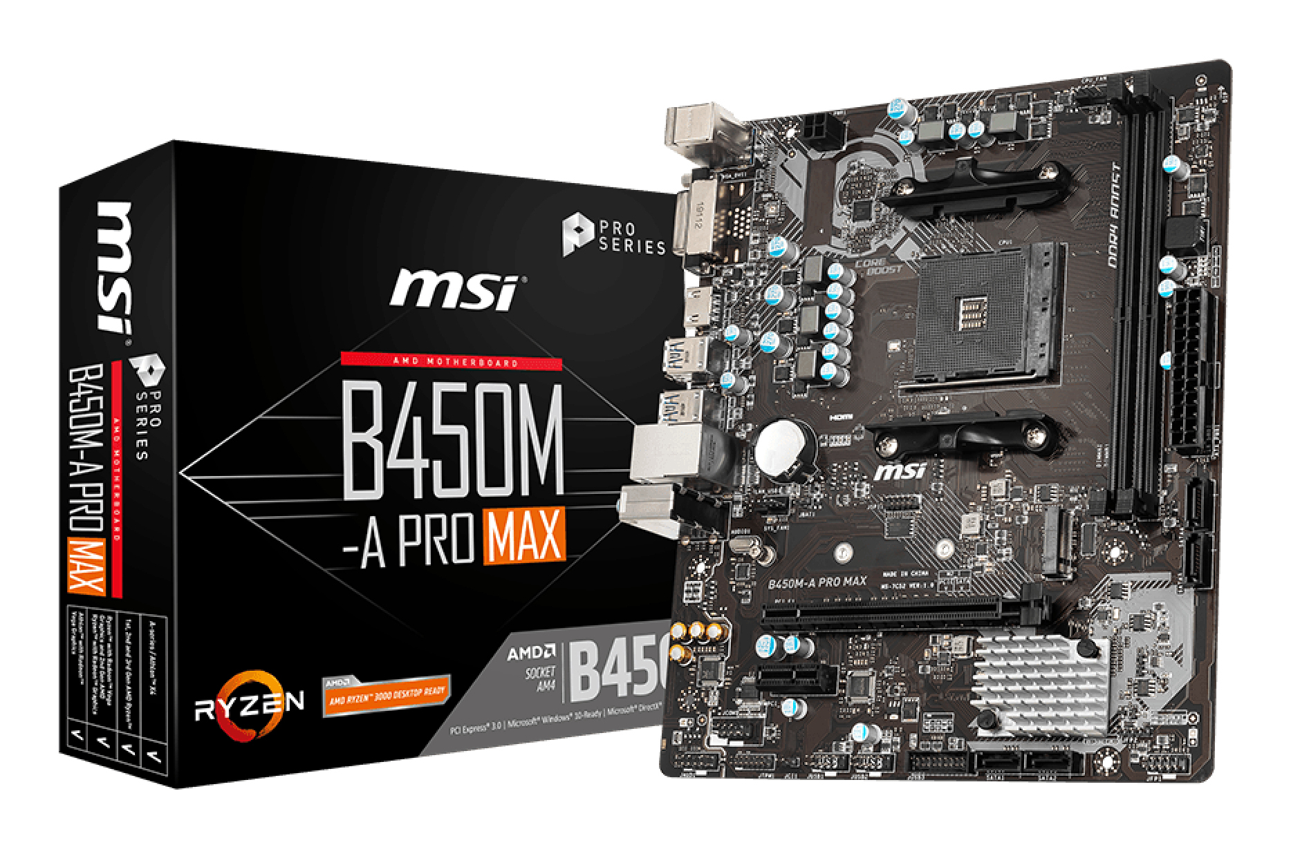 "B450M-A PRO MAX" MSI