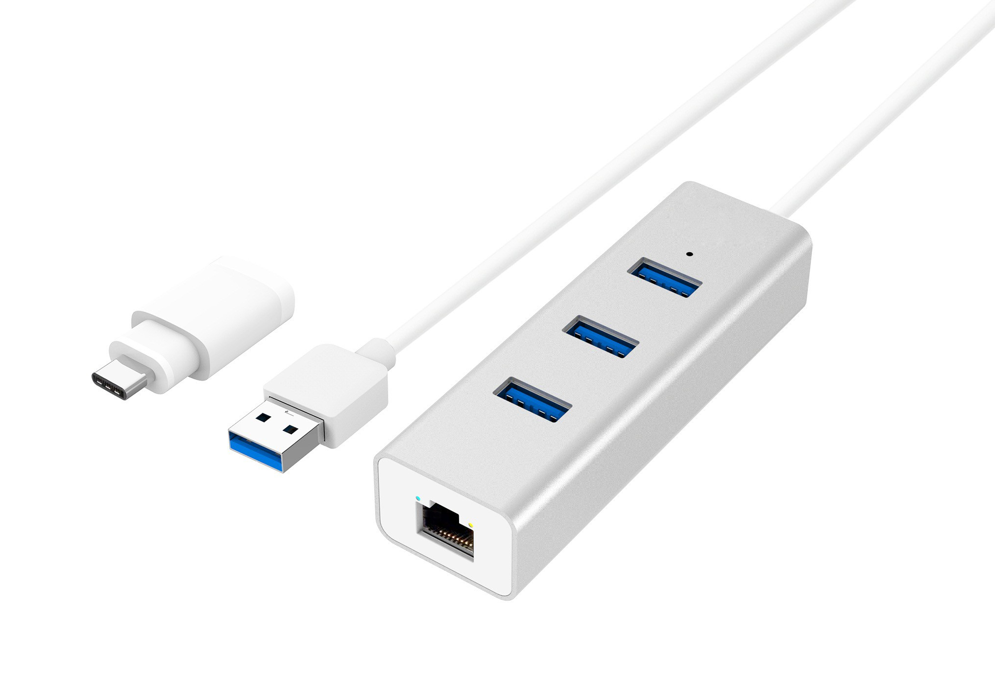"IDATA USB-ETGIGA-3CT" Techly
