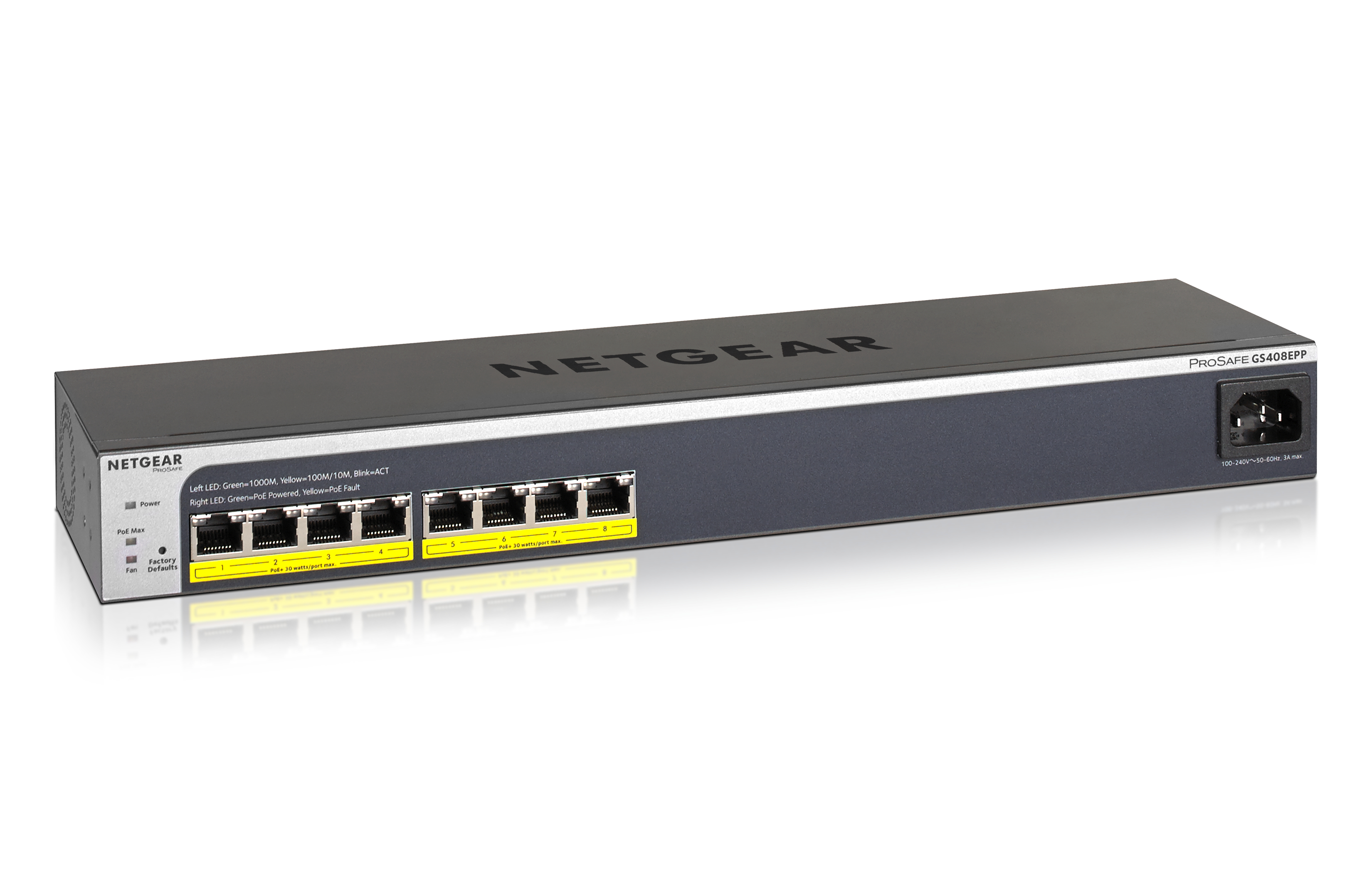 GS408EPP-100NAS NETGEAR