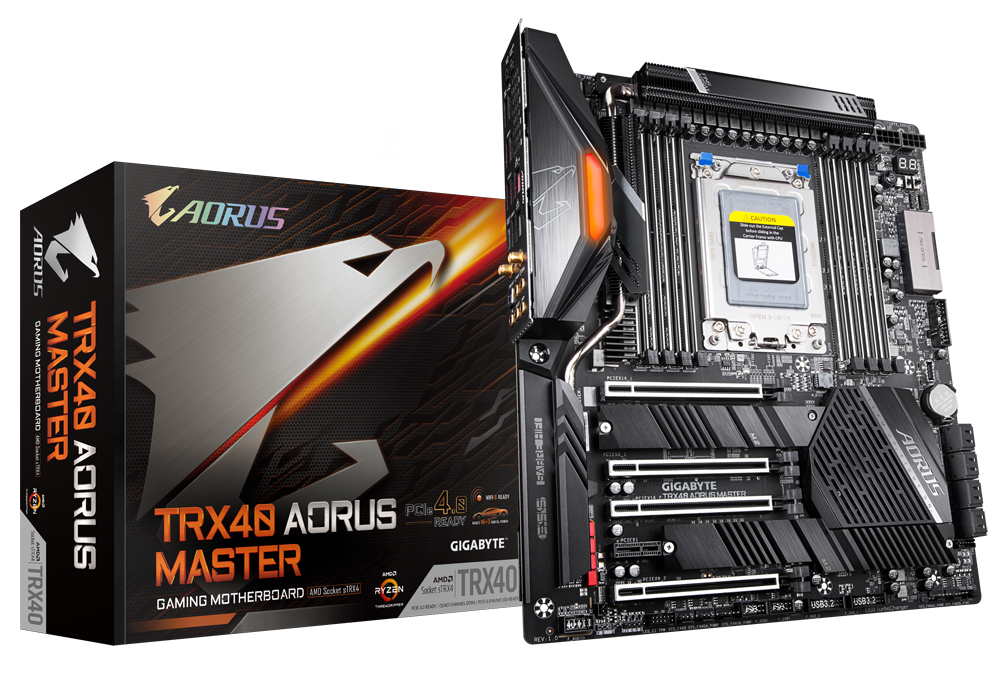 "TRX40 AORUS MASTER" GIGABYTE