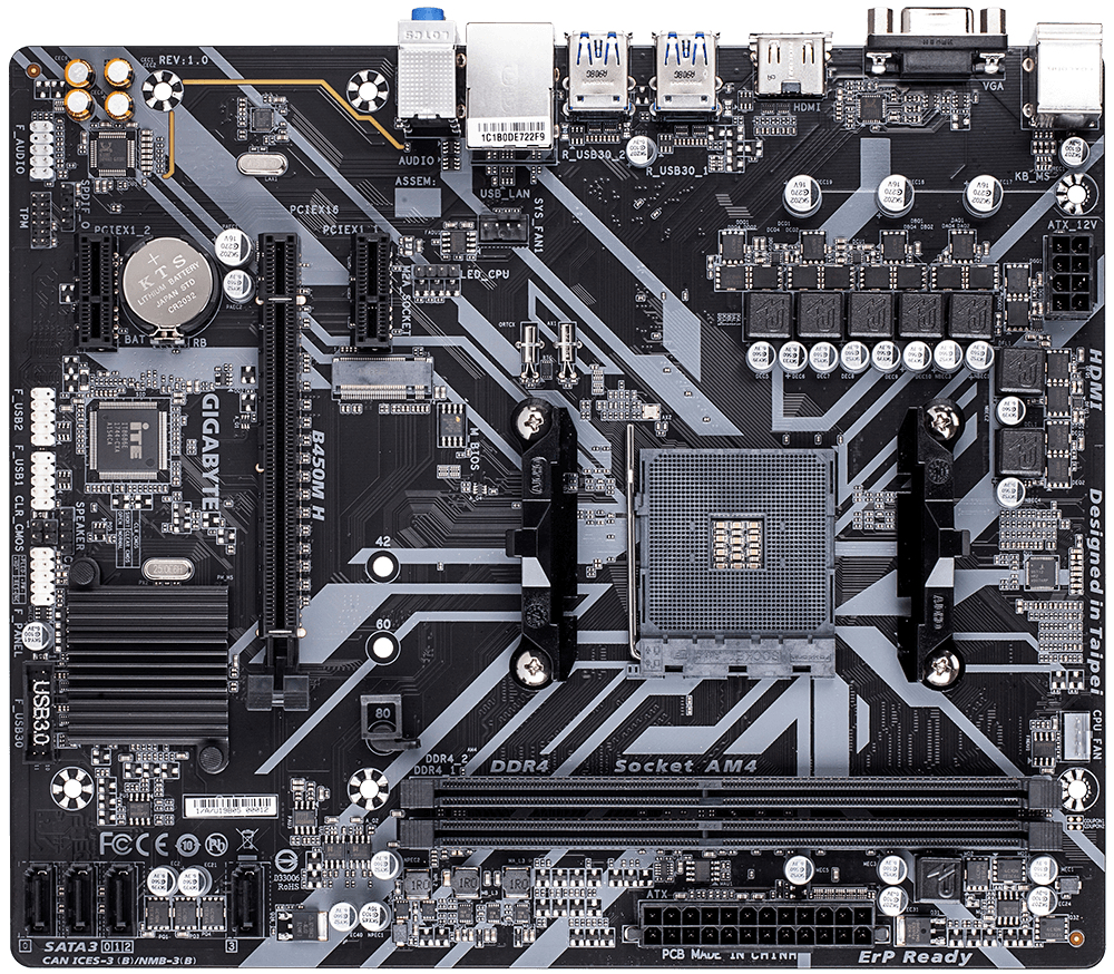 GA-B450M-H GIGABYTE