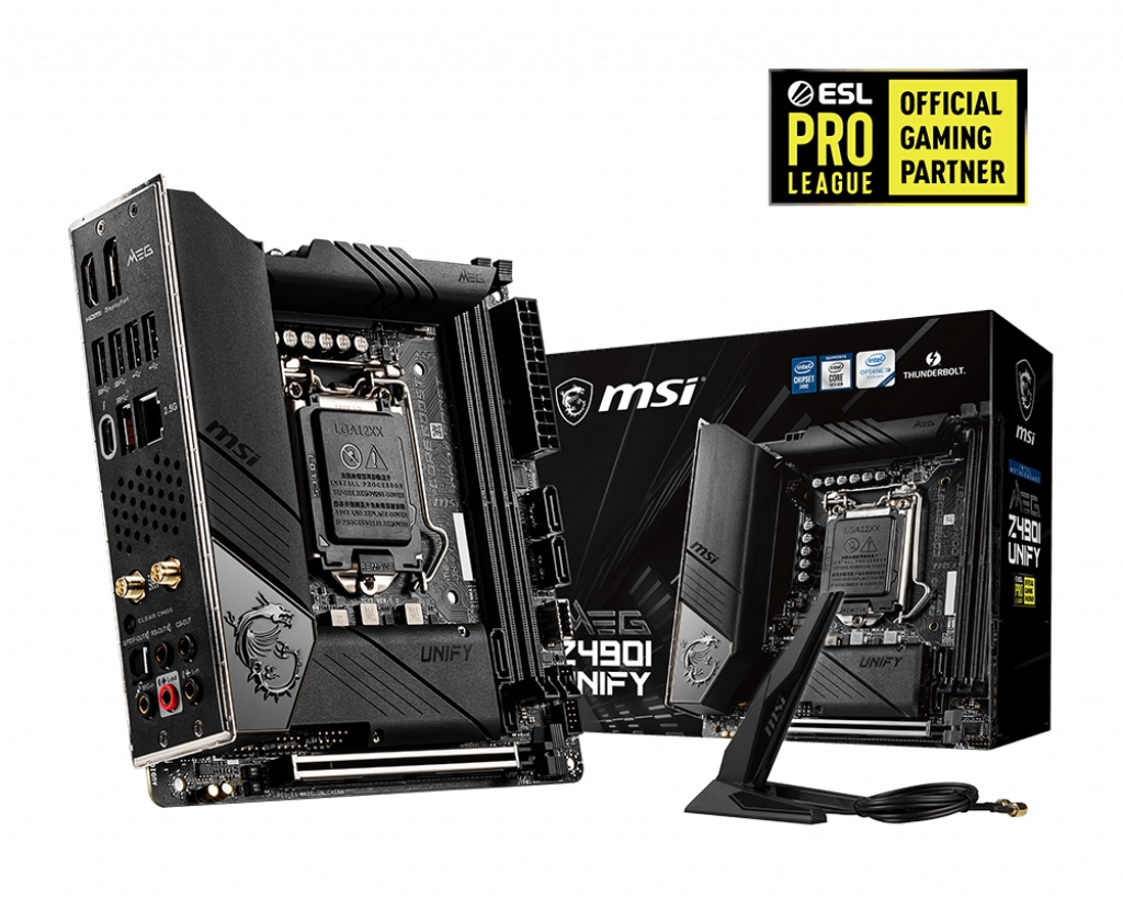 "MPG Z490I UNIFY" MSI