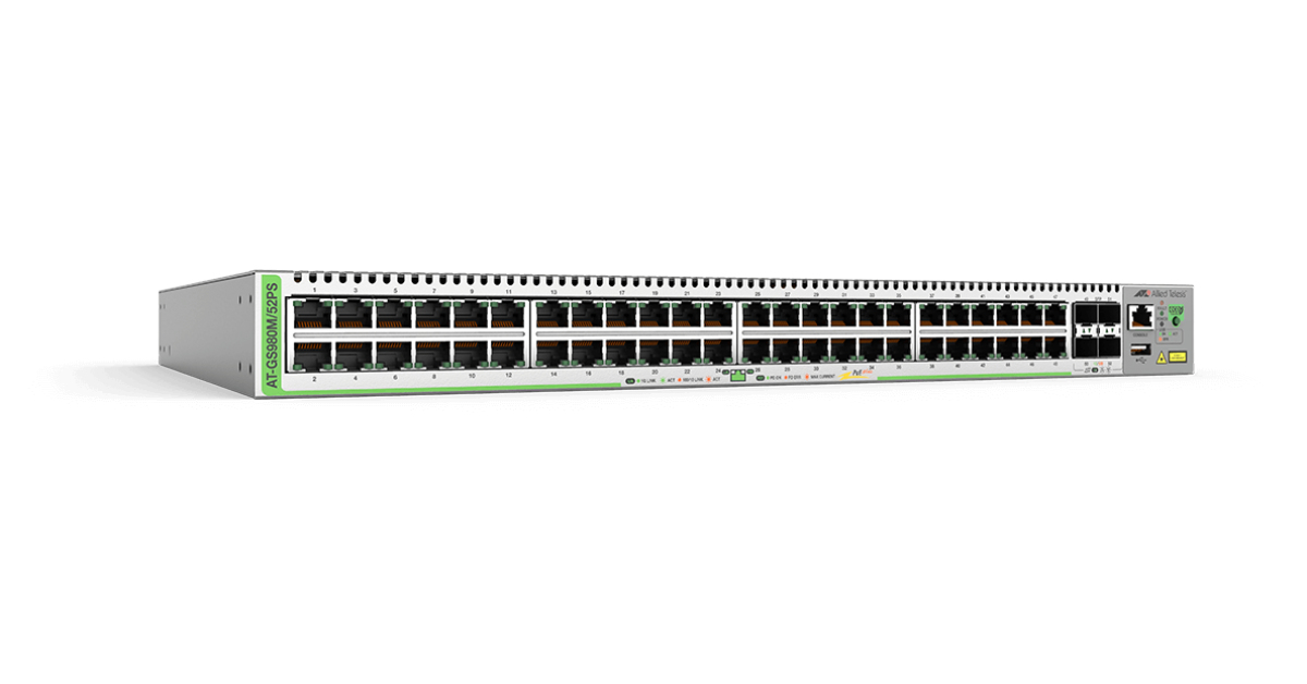 GS980M/52-10 Allied Telesis