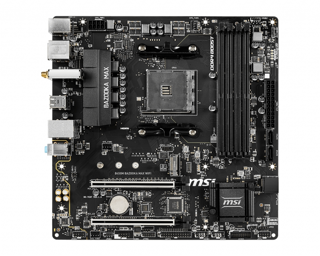 "B450M BAZOOKA MAX WIFI" MSI