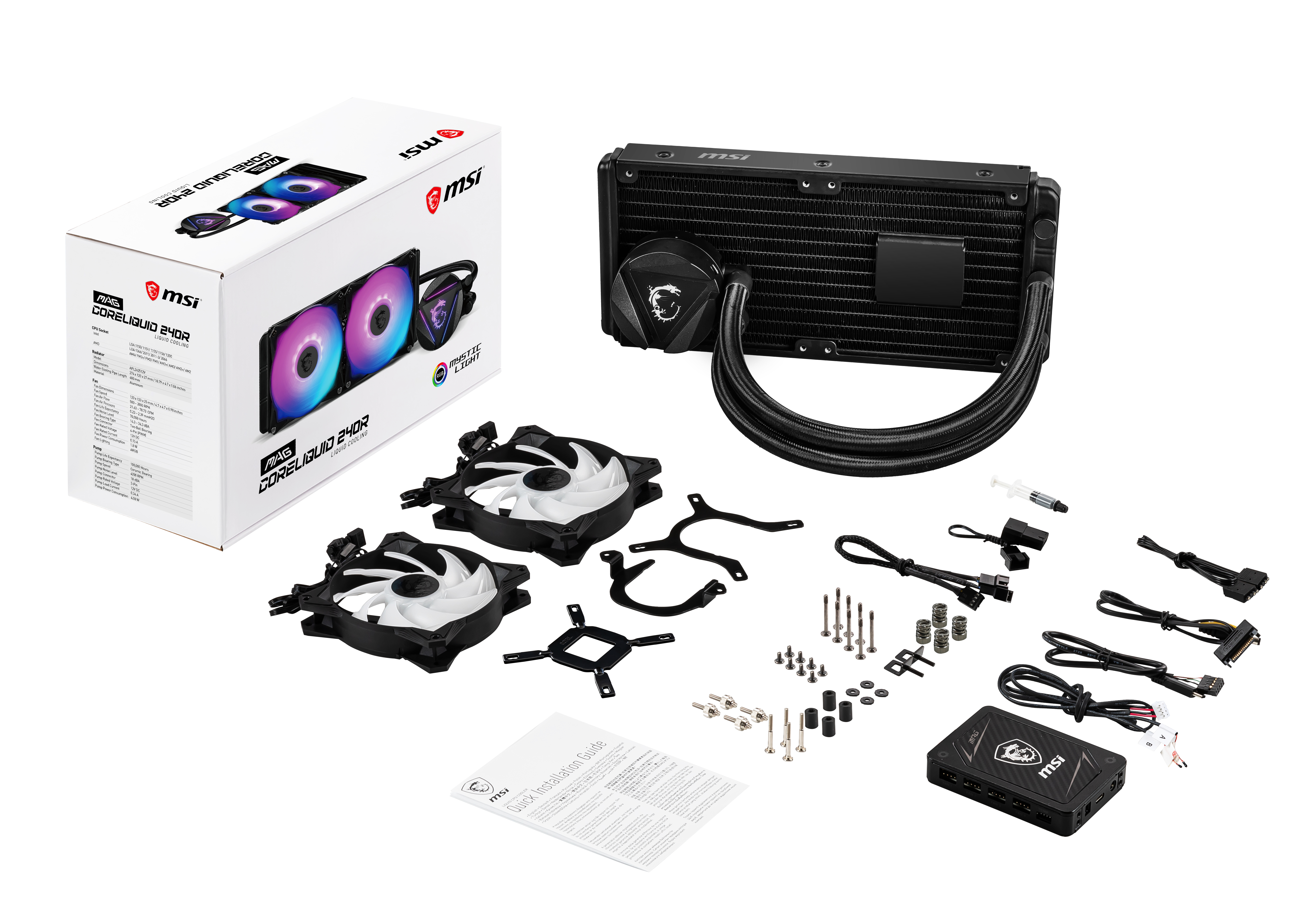 "MAG CORELIQUID 240RH" MSI