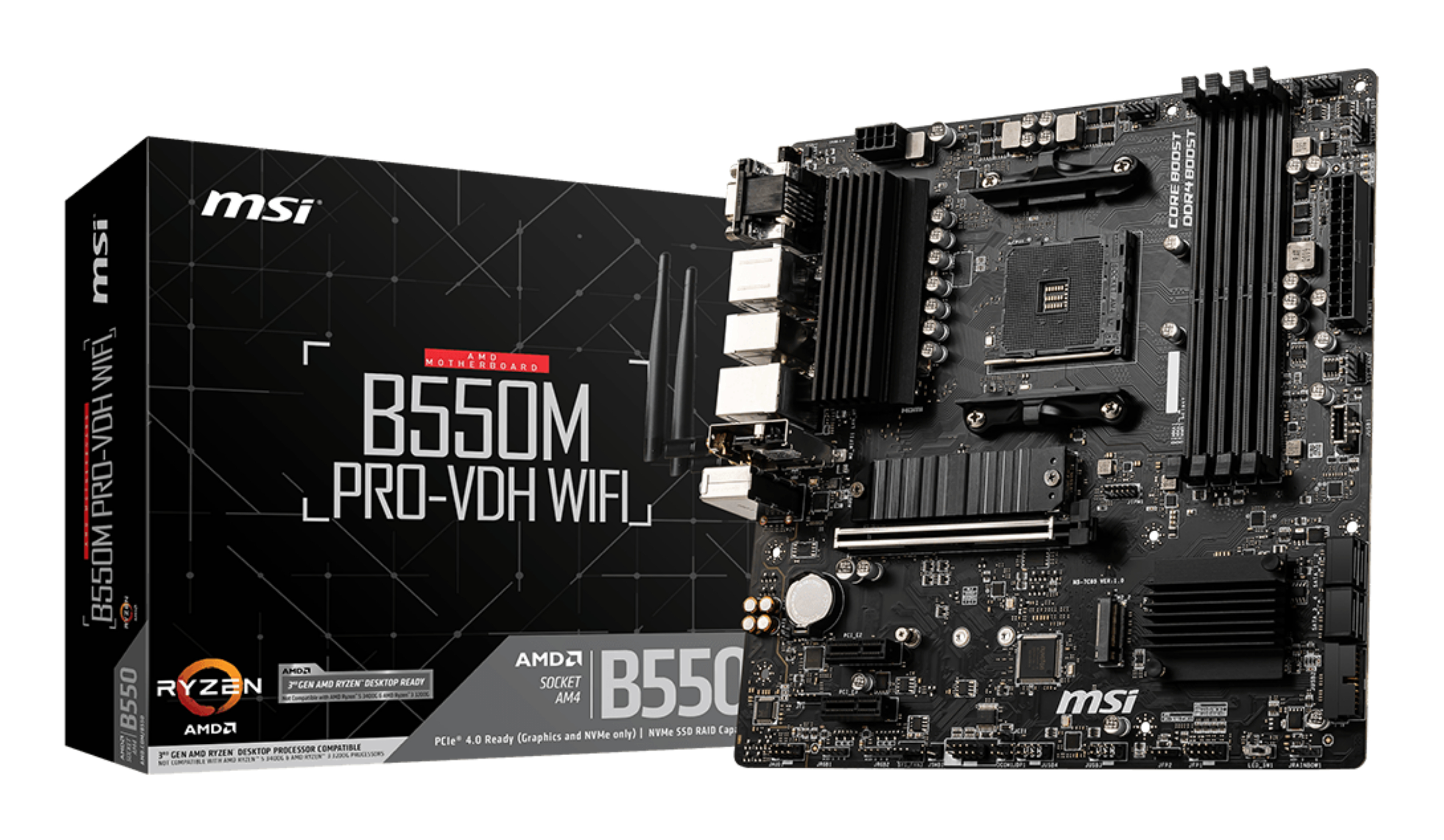 "B550M PRO-VDH WIFI" MSI