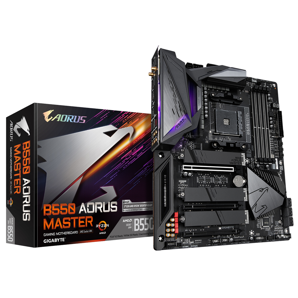 "B550 AORUS MASTER" GIGABYTE