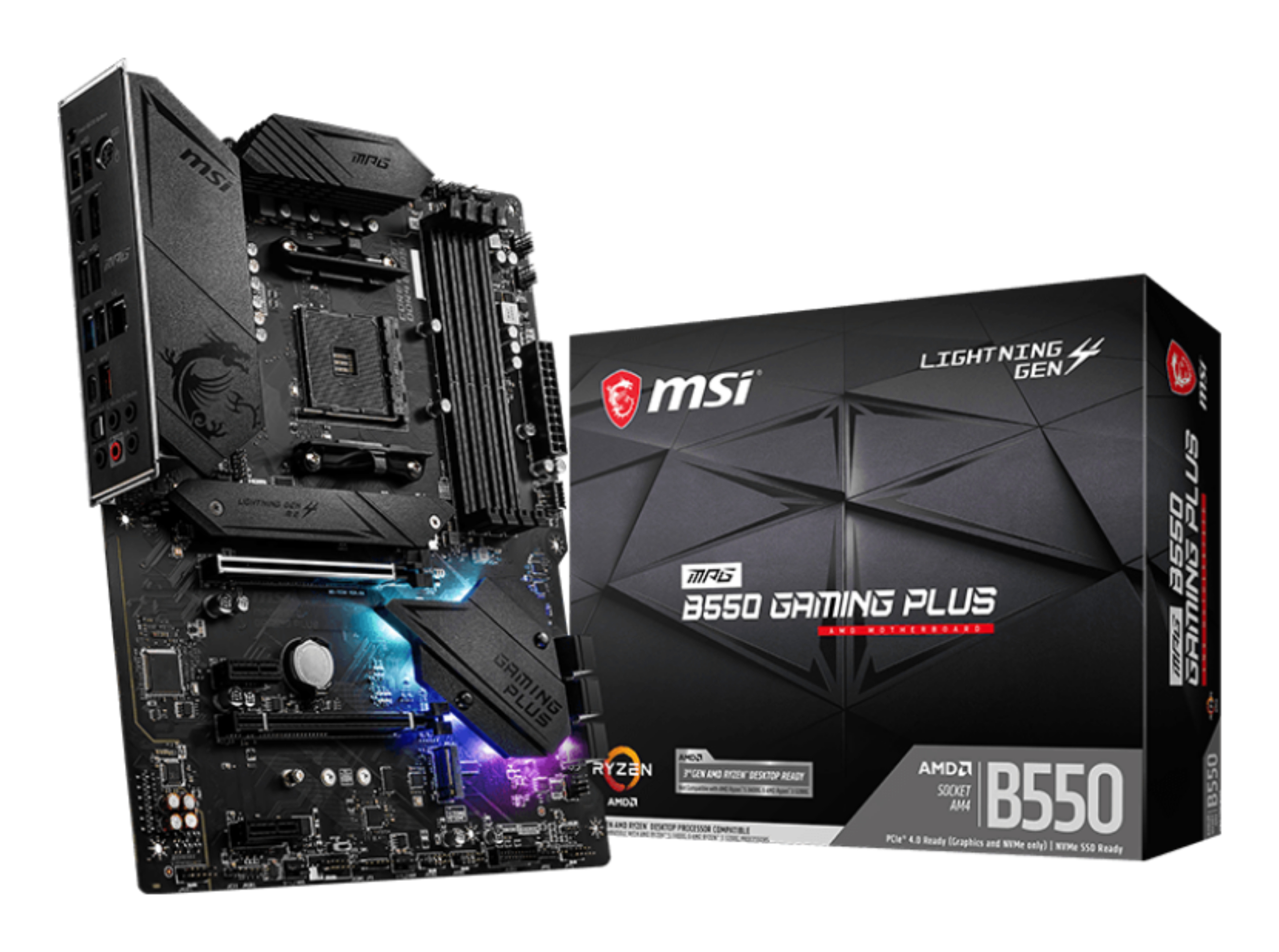 "MPG B550GAMINGPLUS" MSI