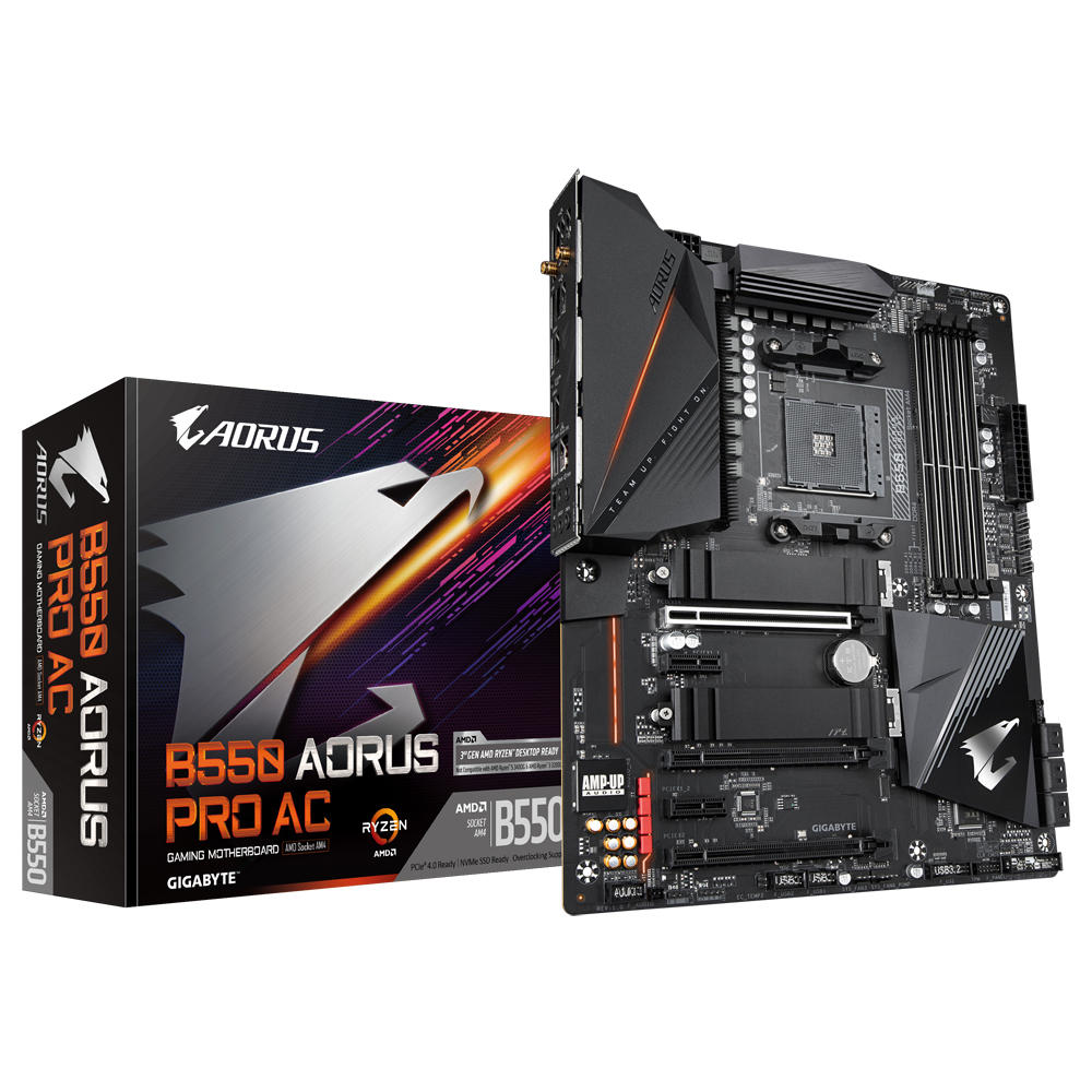 "B550 AORUS PRO AC" GIGABYTE