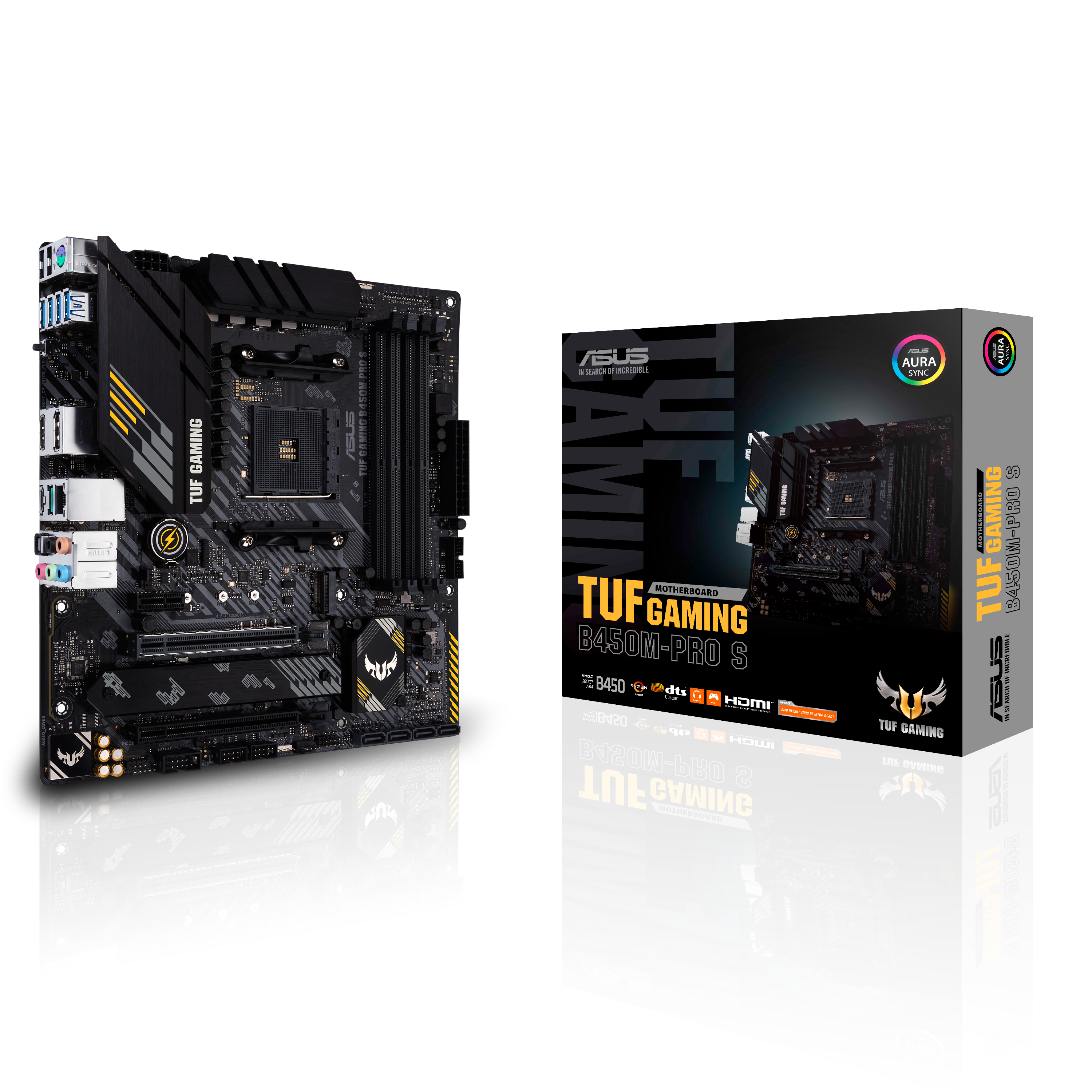 "TUF GAMING B450M-PRO S" ASUS