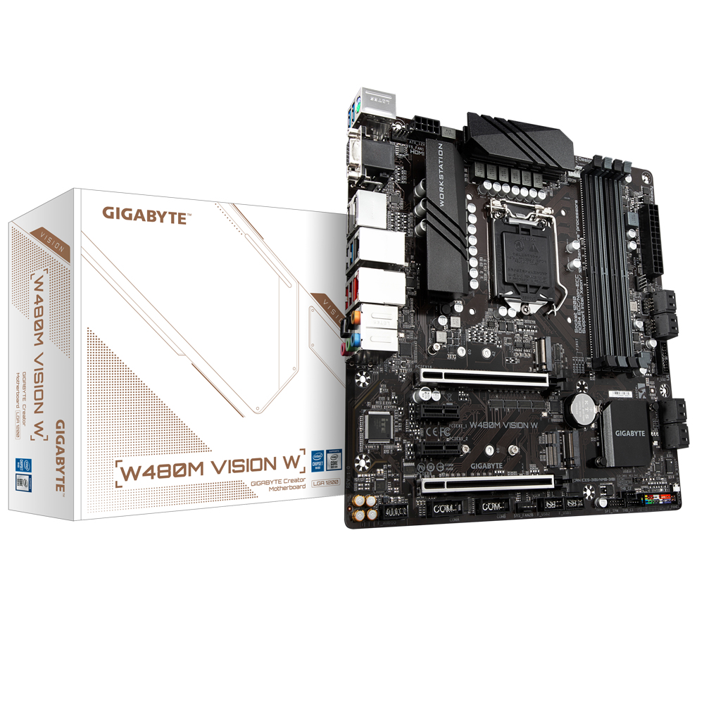 "W480M VISION W" GIGABYTE