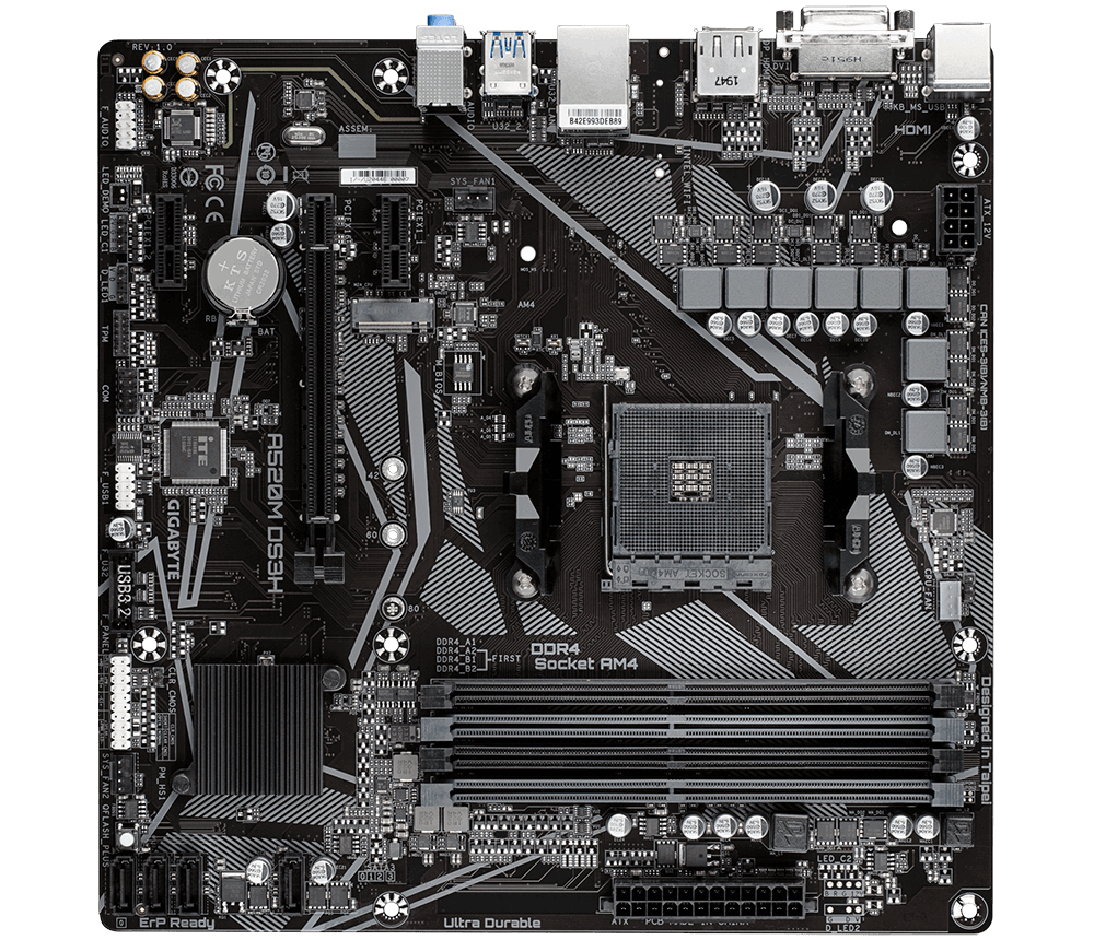 "A520M DS3H" GIGABYTE