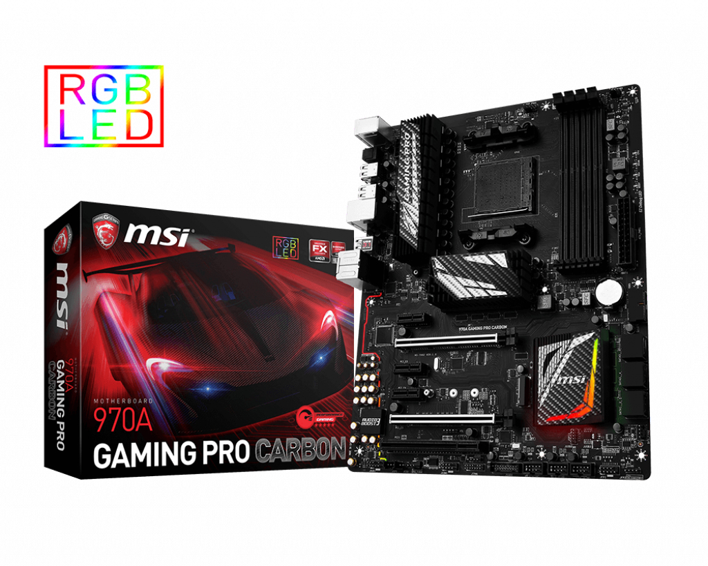 "970A GAMING PRO CARBON" MSI