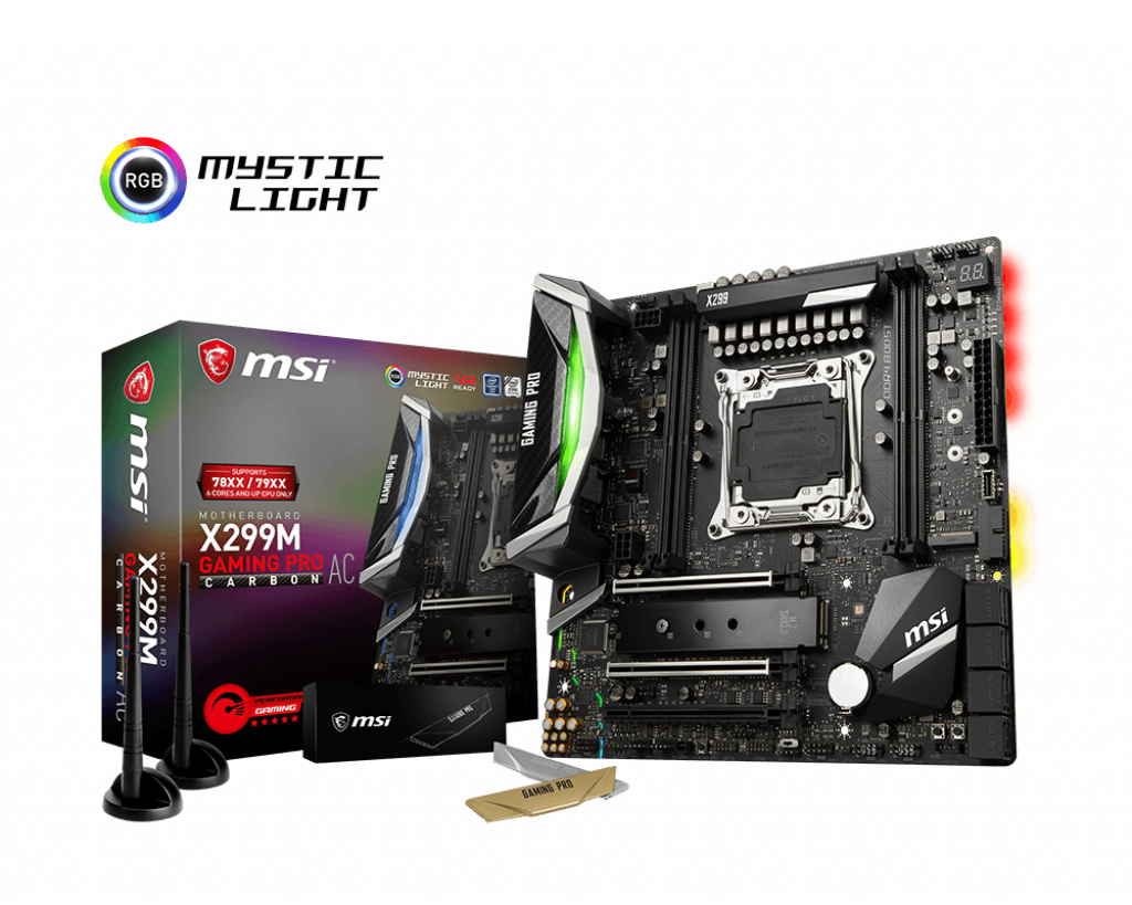 "X299 GAMING PRO CARBON AC" MSI