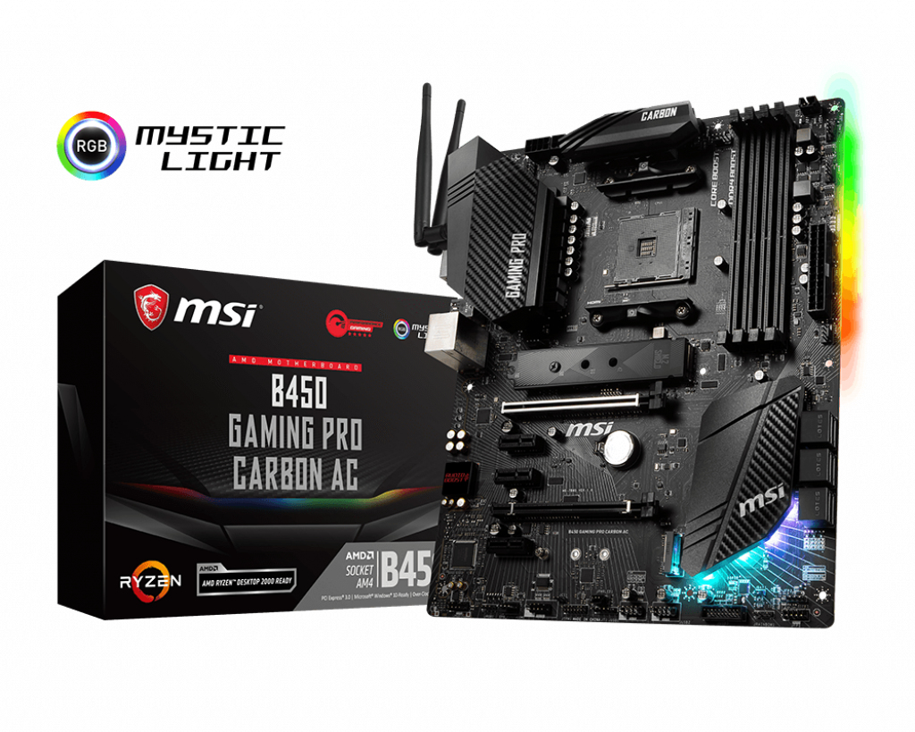 "B450 GAMING PRO CARBON AC" MSI