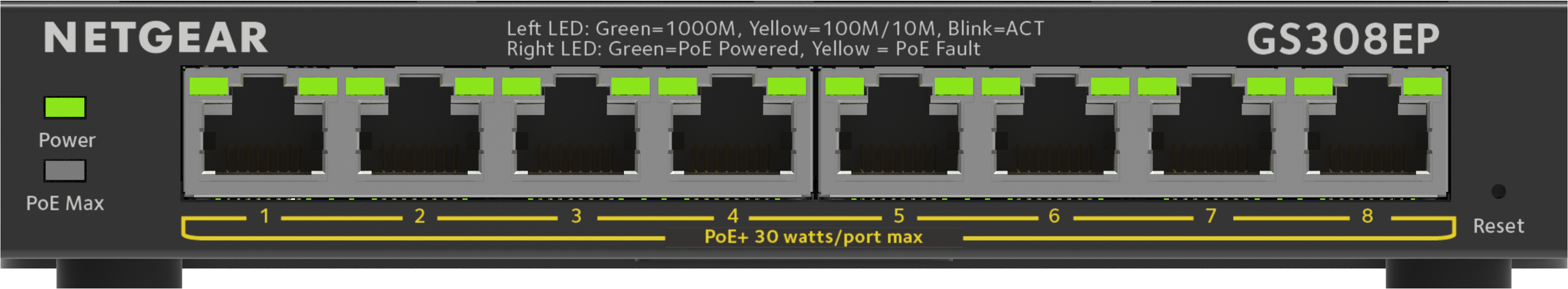 GS308EP-100PES NETGEAR