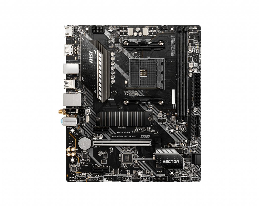 "MAG B550M VECTOR WIFI" MSI
